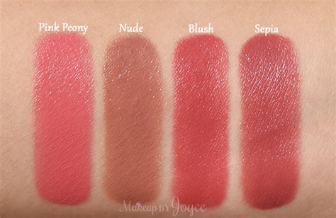 burberry kisses blush swatches